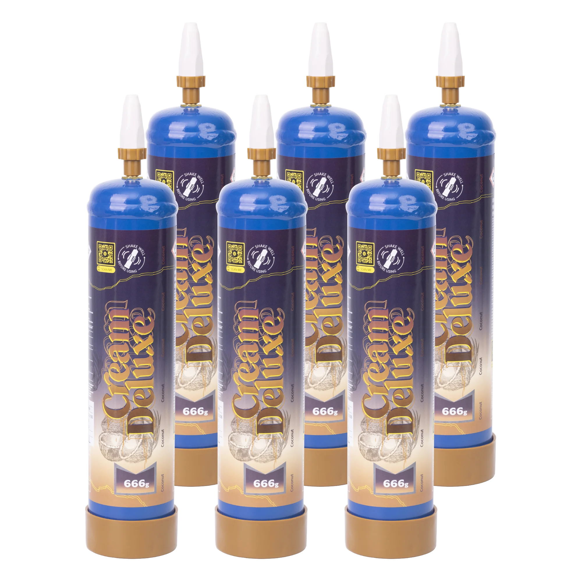 Cream Deluxe Coconut N2O 666g